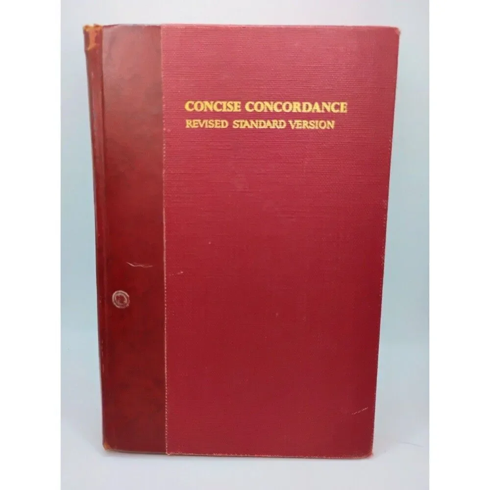 Vintage Concise Concordance Revised Standard Version 1959 Holy Bible Reference